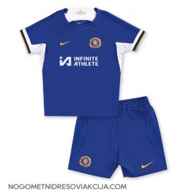 Dres Chelsea Domaci za djecu 2023-24 Kratak Rukav (+ kratke hlače)